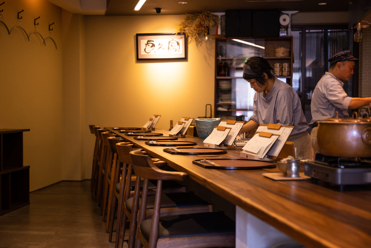 『ふくら』店内