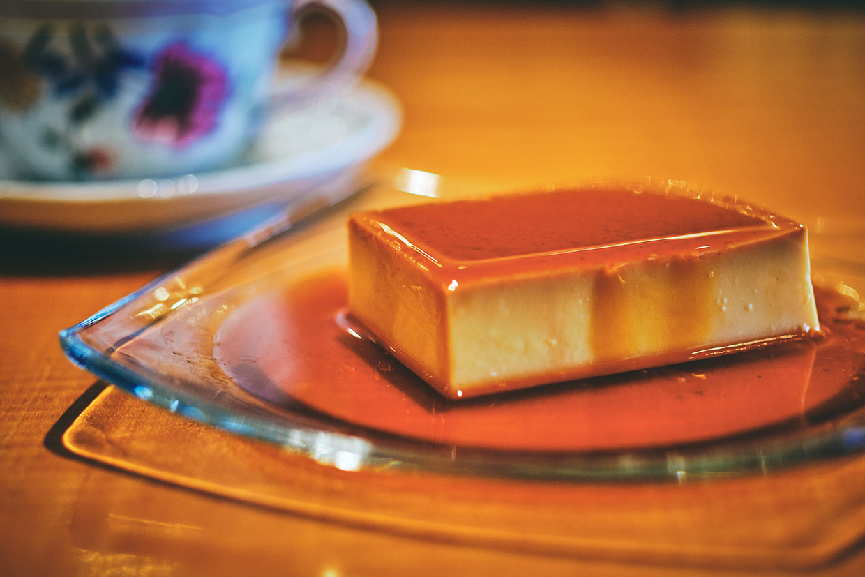 『カフェ・ヴェルディ』のプリン