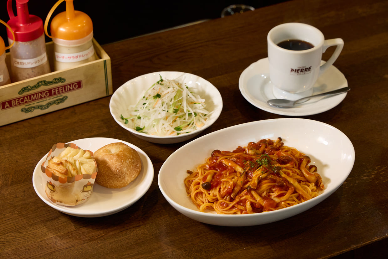 『パスタ＆カフェ ピエール』日替わりパスタランチ