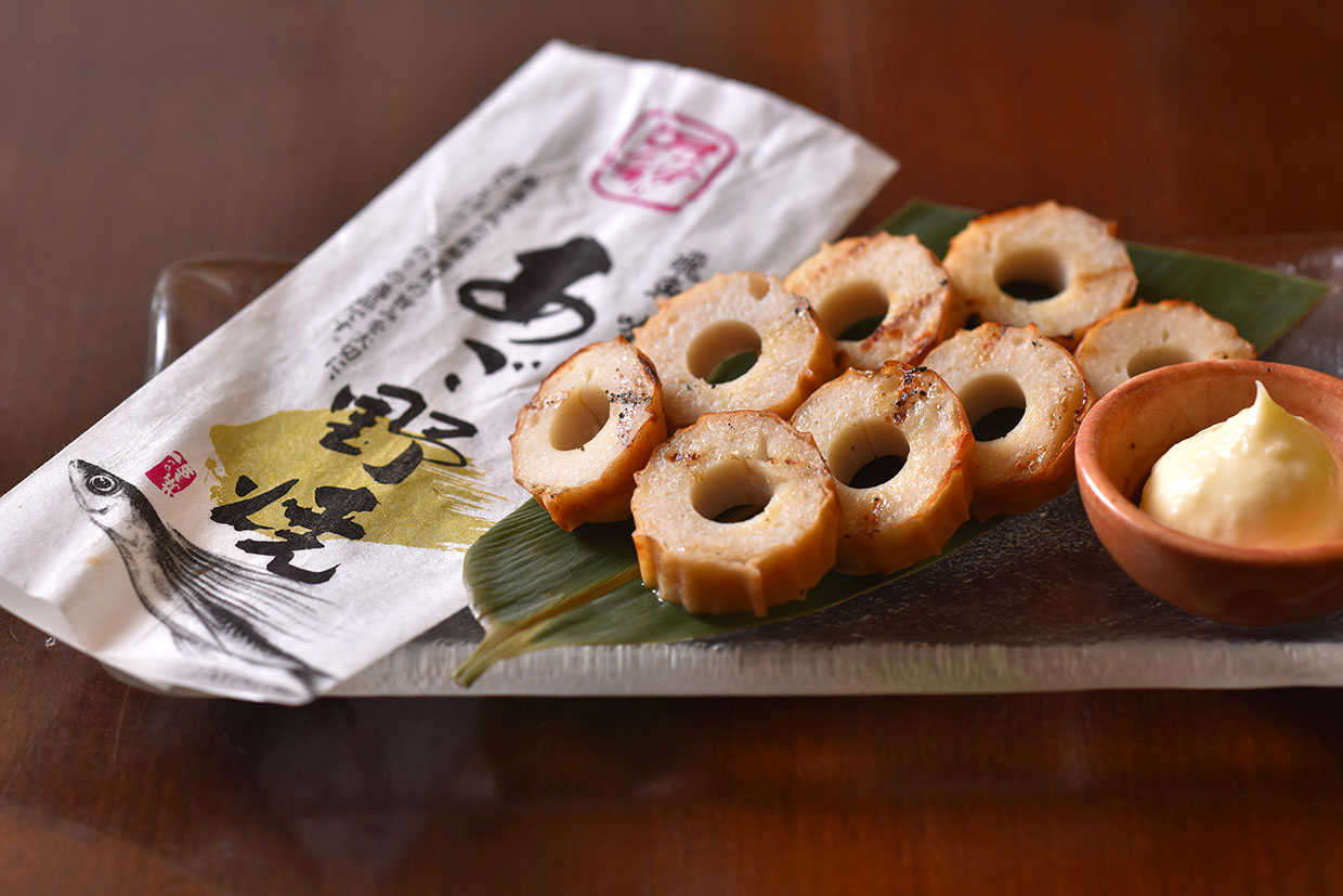 『荒鮮景』のあごちくわ