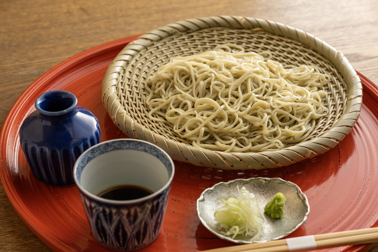 『そば・料理 あたり屋』ざるそば