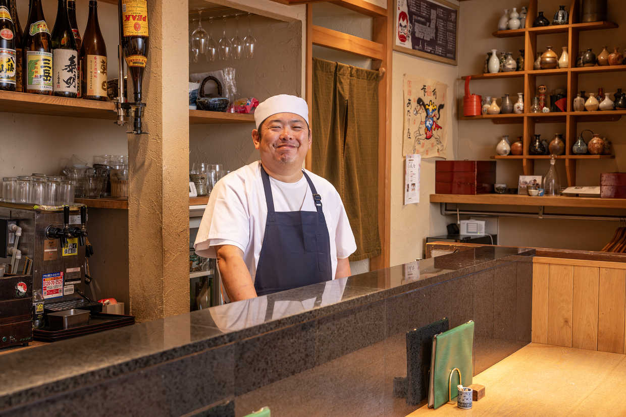 『そば・料理 あたり屋』店主・土井さん