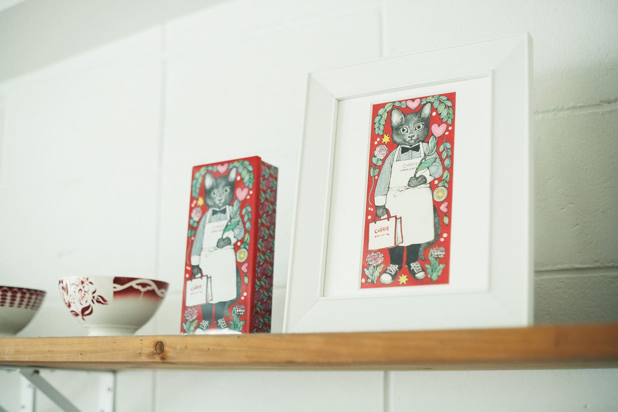 CHÉRIE MAISON DU BISCUIT　ヒグチユウコさん原画