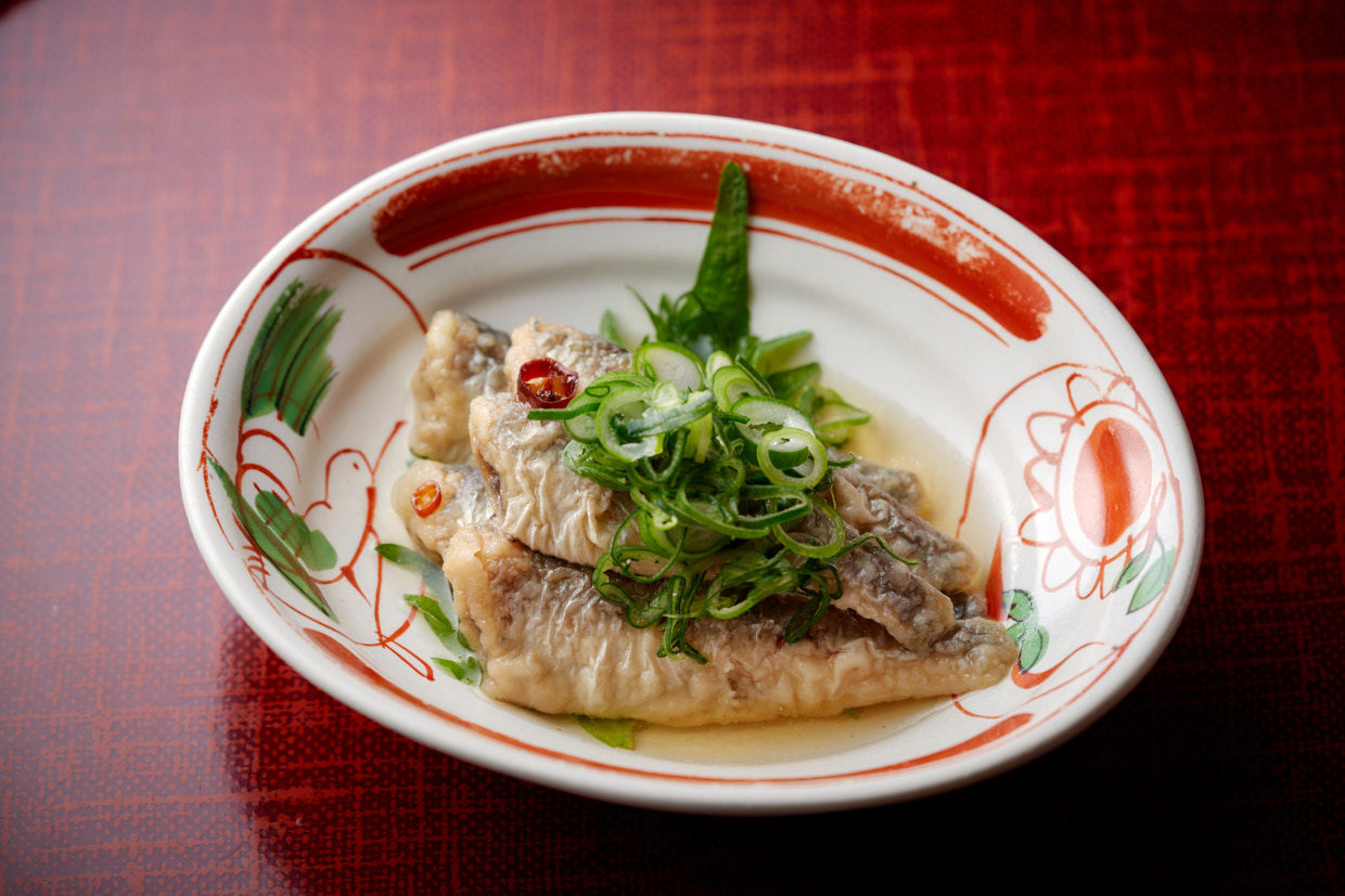 『亀楽』鰯の南蛮漬け