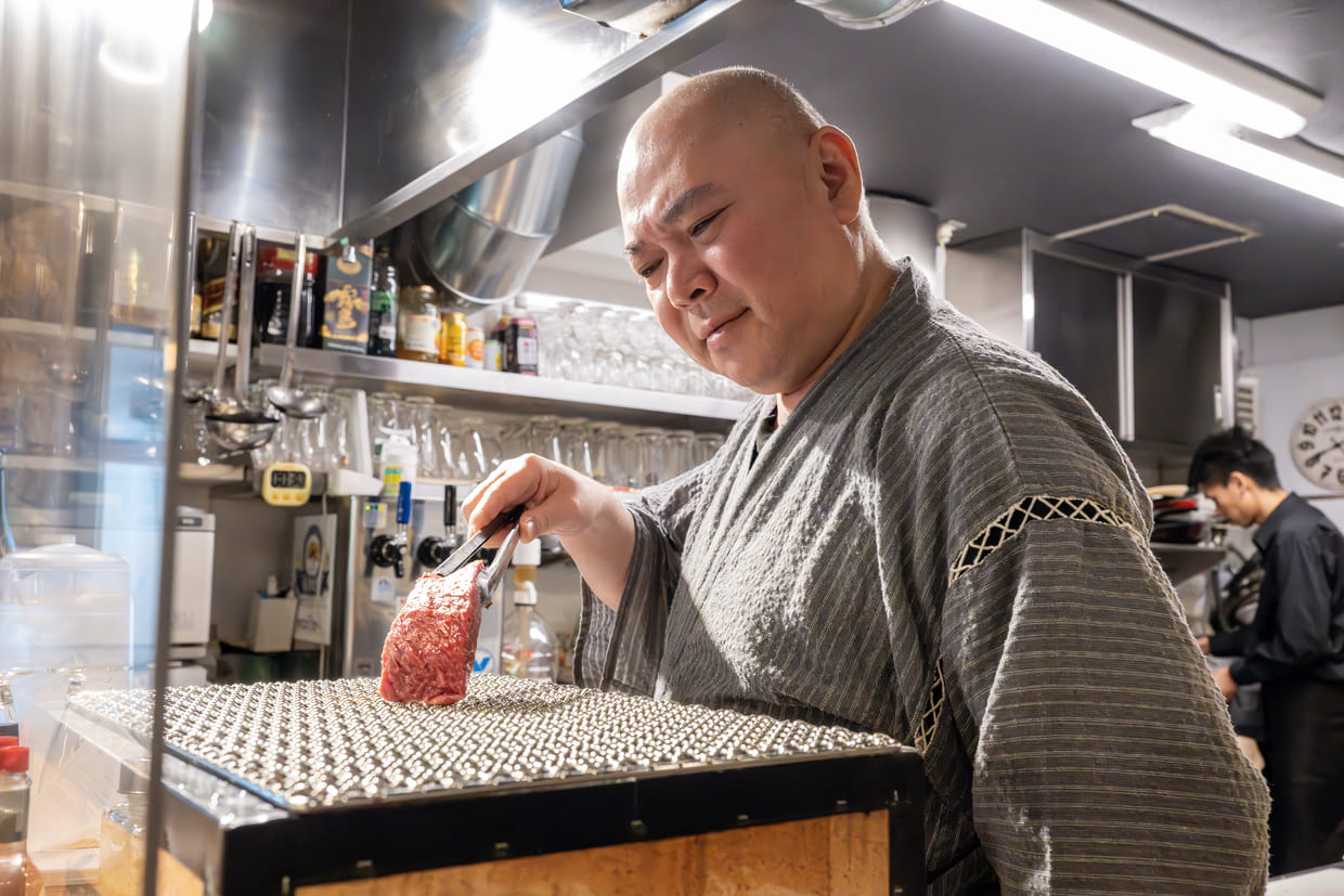 『肉ya! 道頓堀店』店主藤田さん