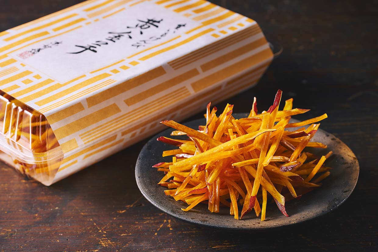 『京甘藷』の芋けんぴパッケージ