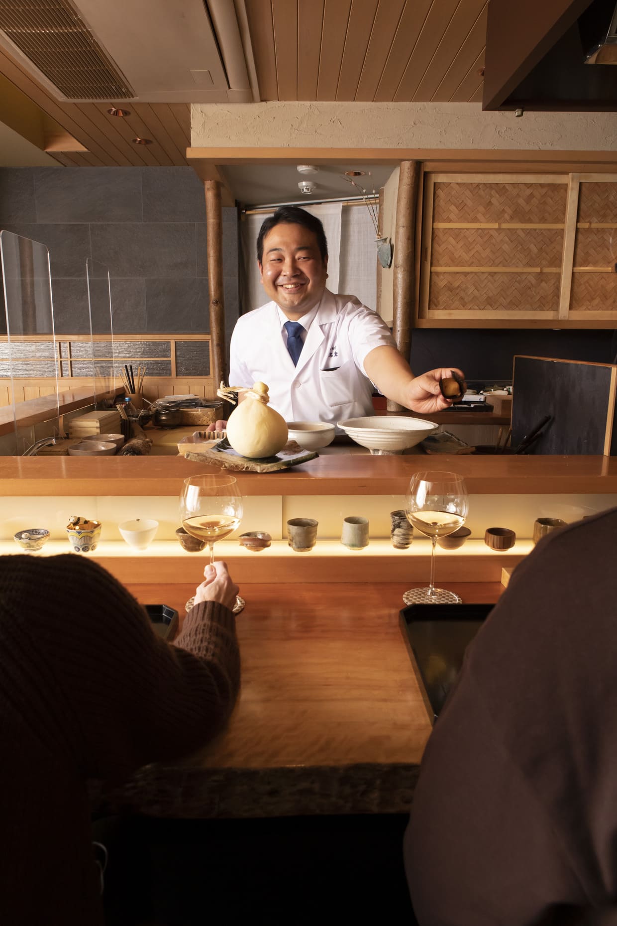 北新地『名倉』店内