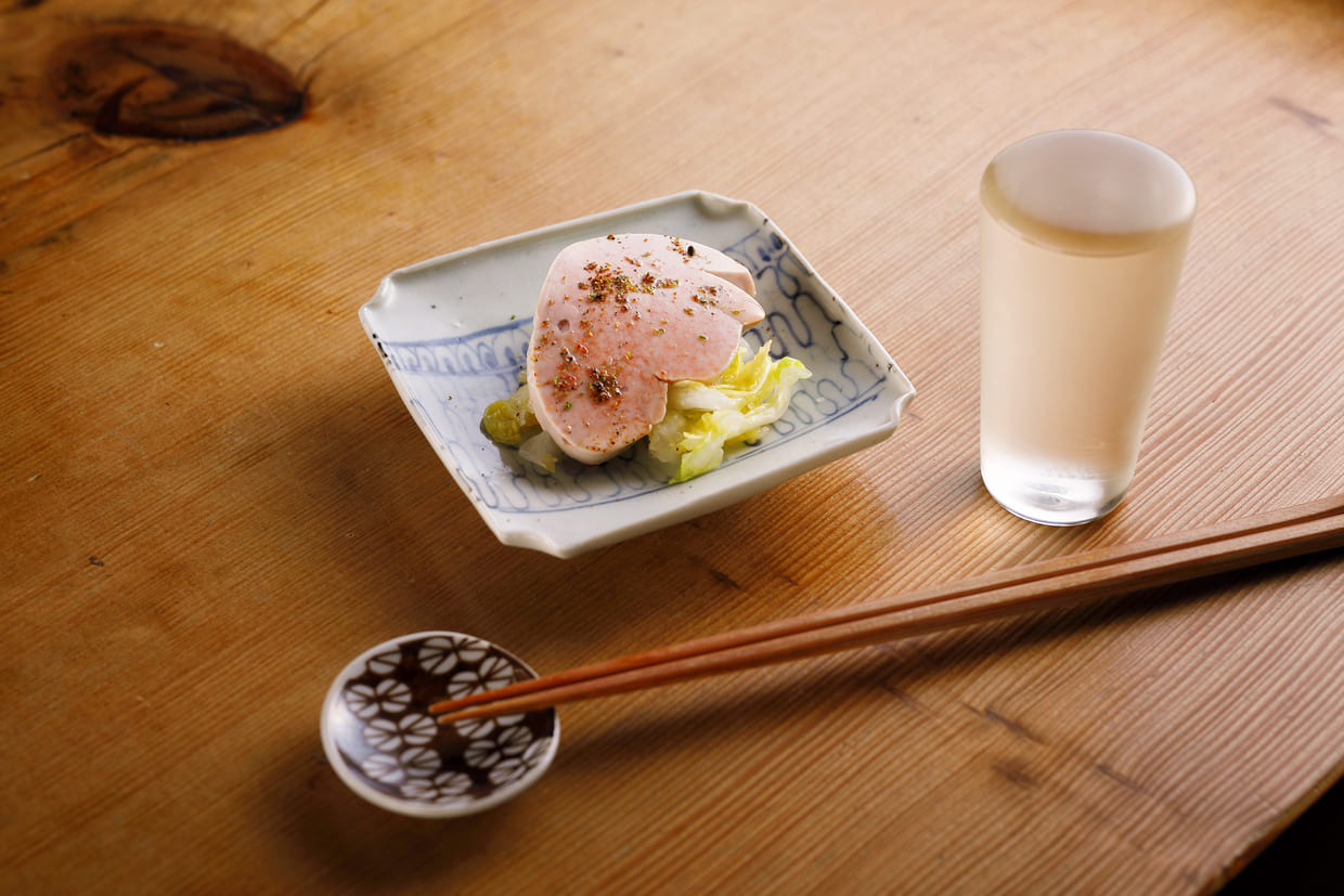 『魚料理 あぎやお』あん肝低温煮