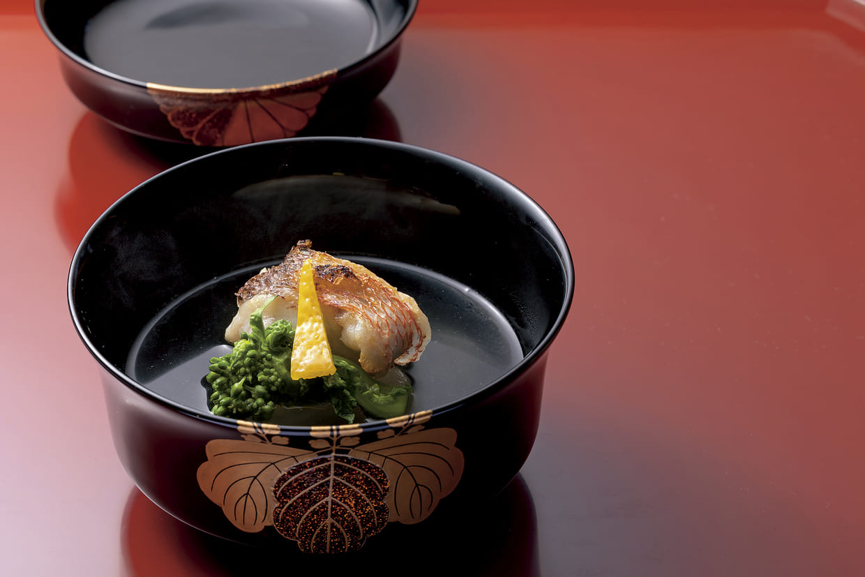 『凌霄』の椀物