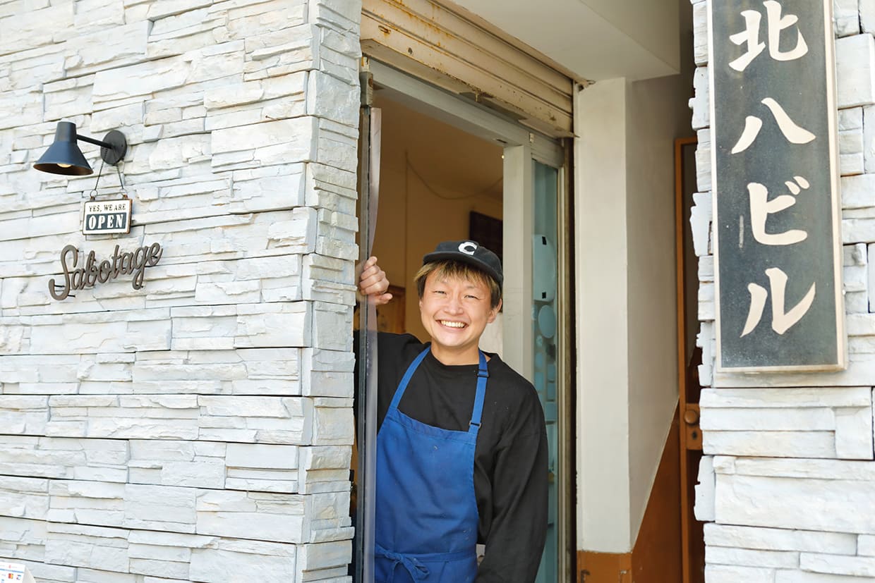 『サボタージュ』店主のウエダさん