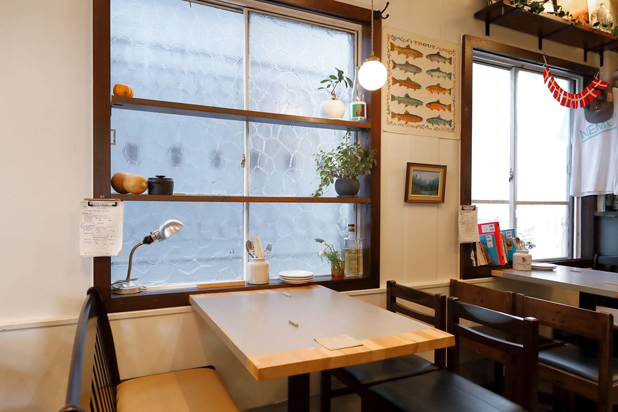 『サボタージュ』の店内