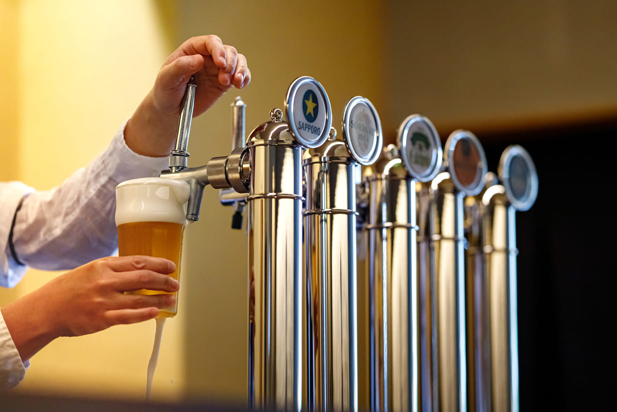 京都・東山『コノシマビール』ビールサーバー