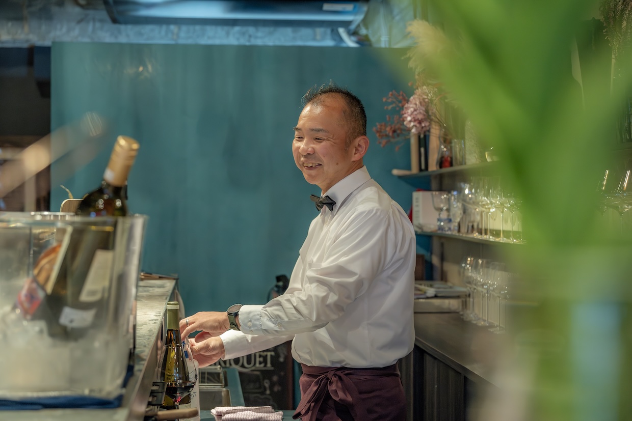 『wineshop mature』テイスティングカウンター
