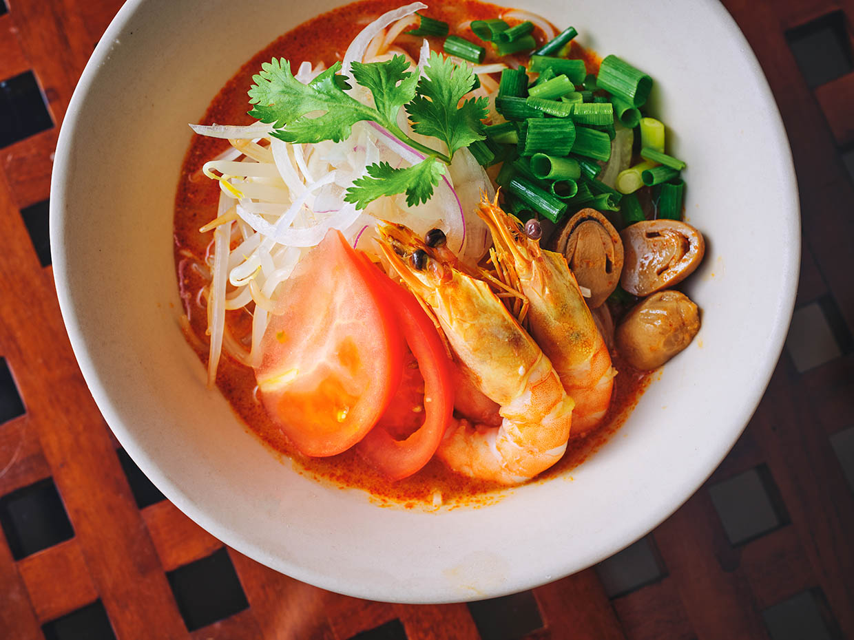 『シャム』の冷麺