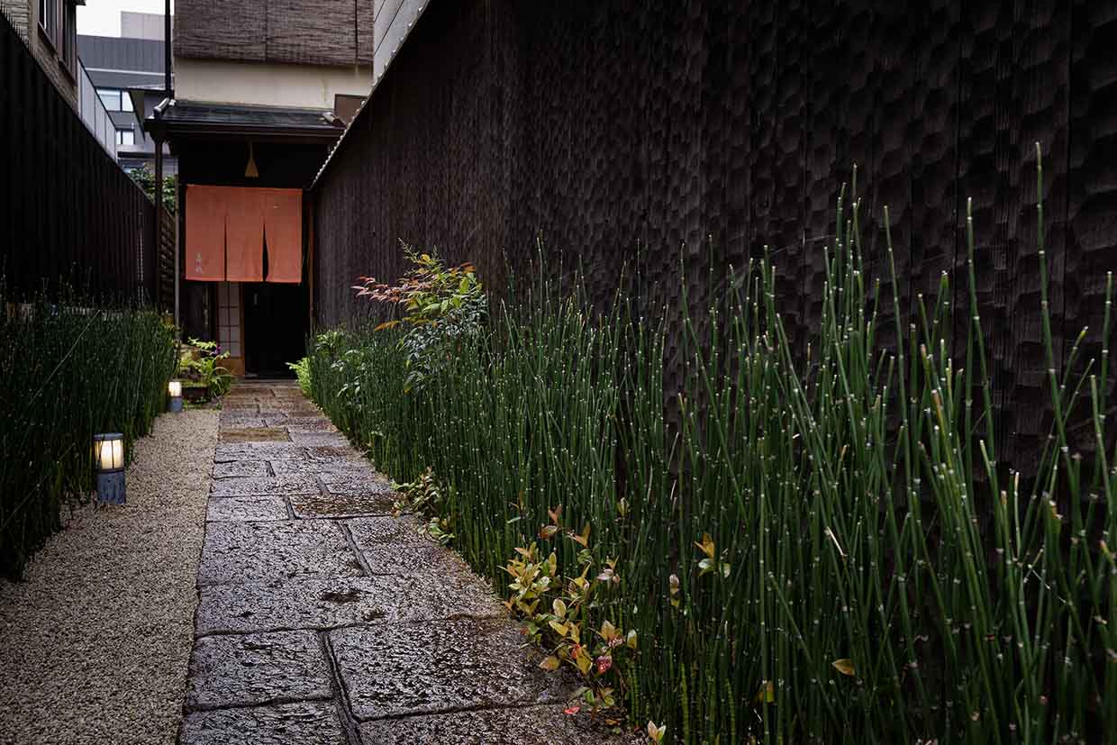 『京夕け 善哉』アプローチ