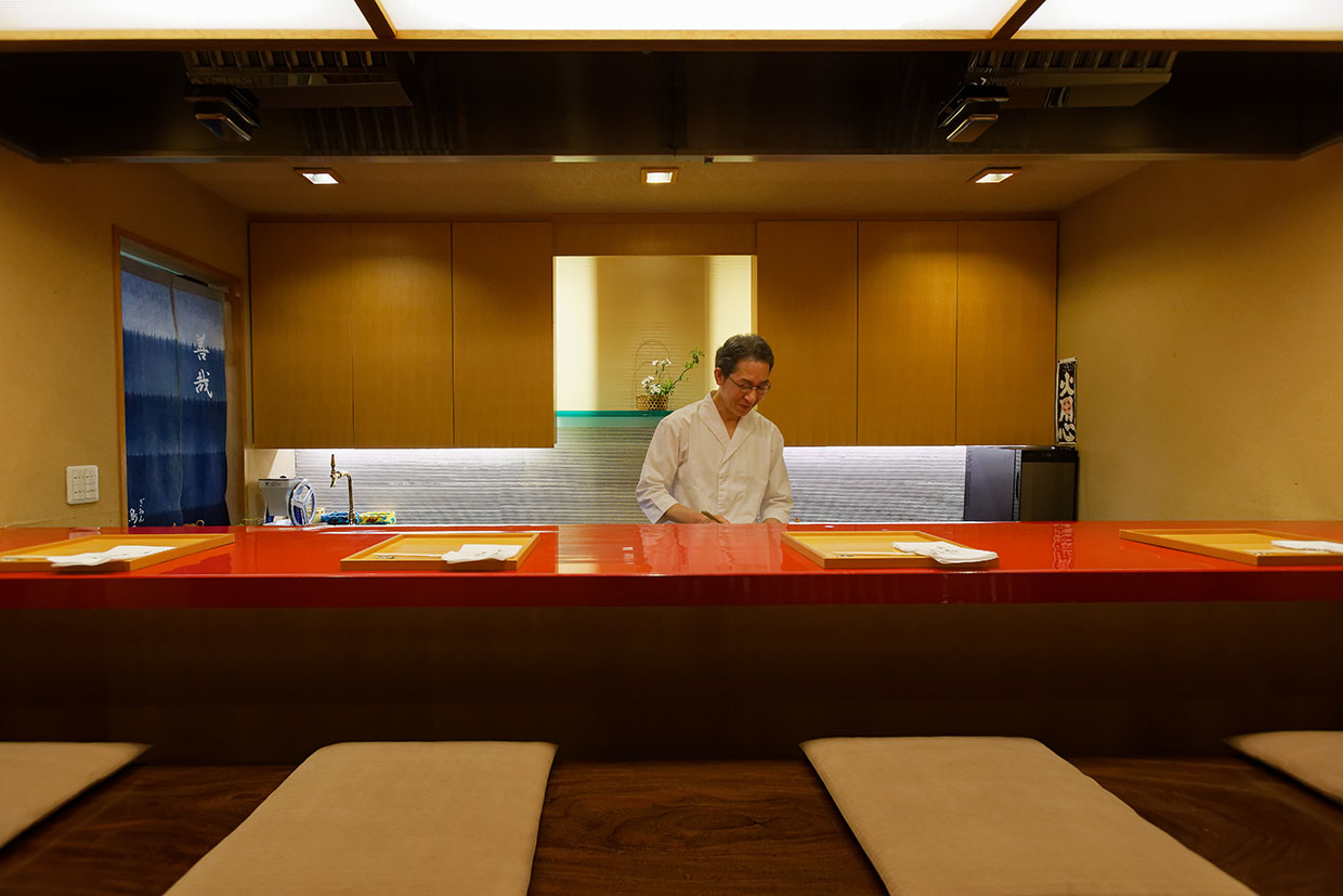 『京夕け 善哉』店主の笹井喜晃さん