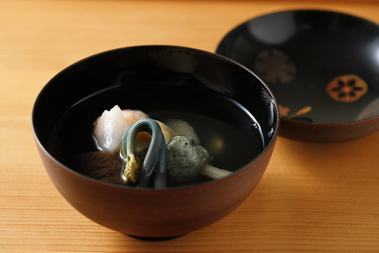 『京夕け 善哉』の椀物