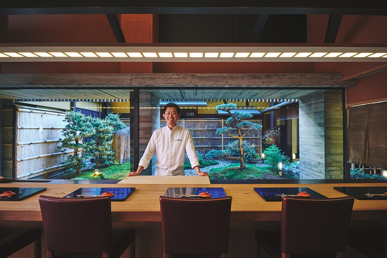 『割烹 いずみ』料理長の眞﨑将平さん
