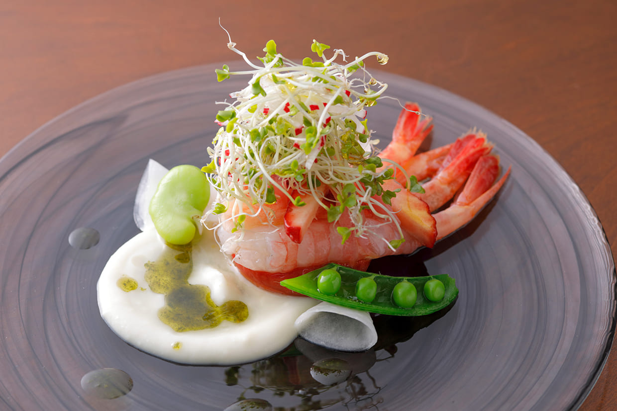 『Takashima』の前菜