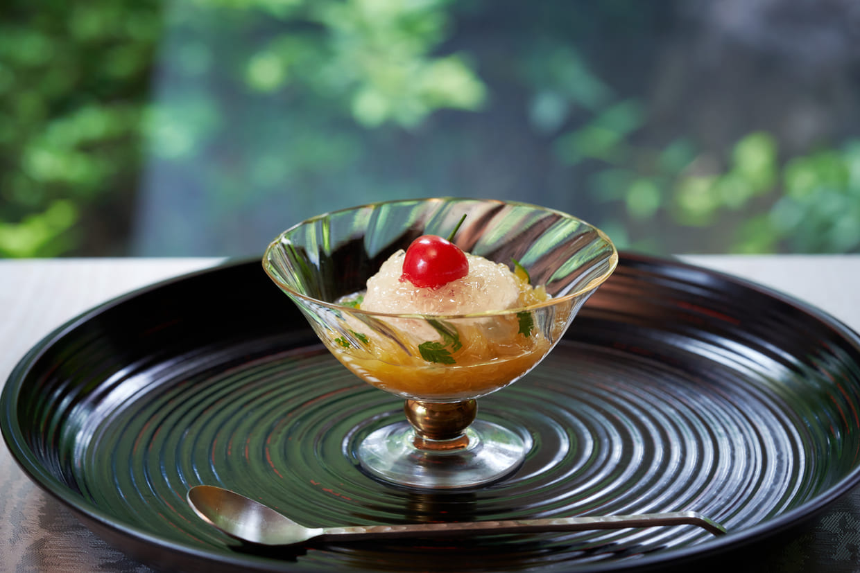 京都『下鴨茶寮』水物