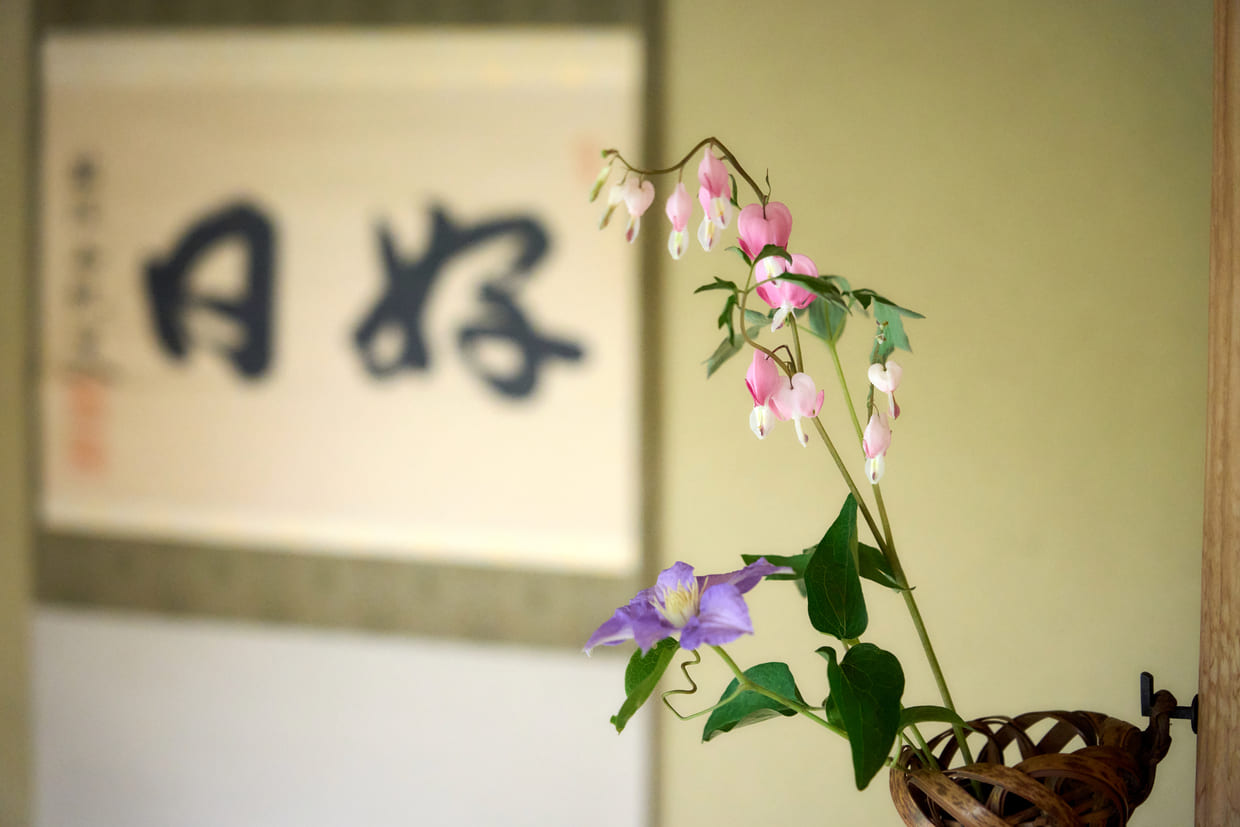 京都『下鴨茶寮』茶室
