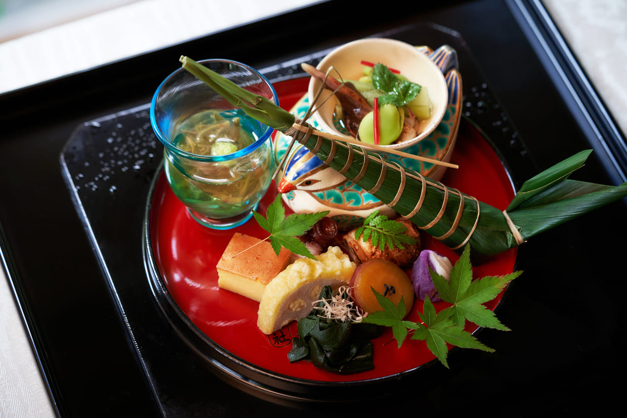京都『下鴨茶寮』八寸