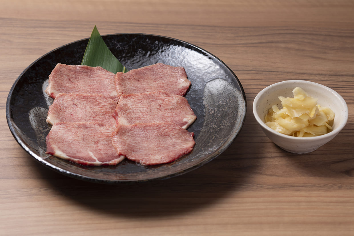 『萬樹亭』のガリタン皿盛り