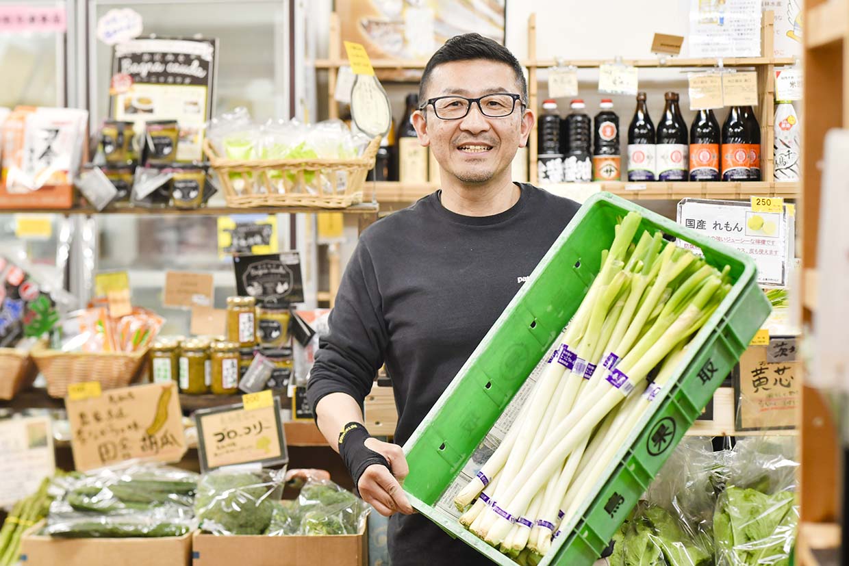 『いしはら商店』店主の石原康臣さん