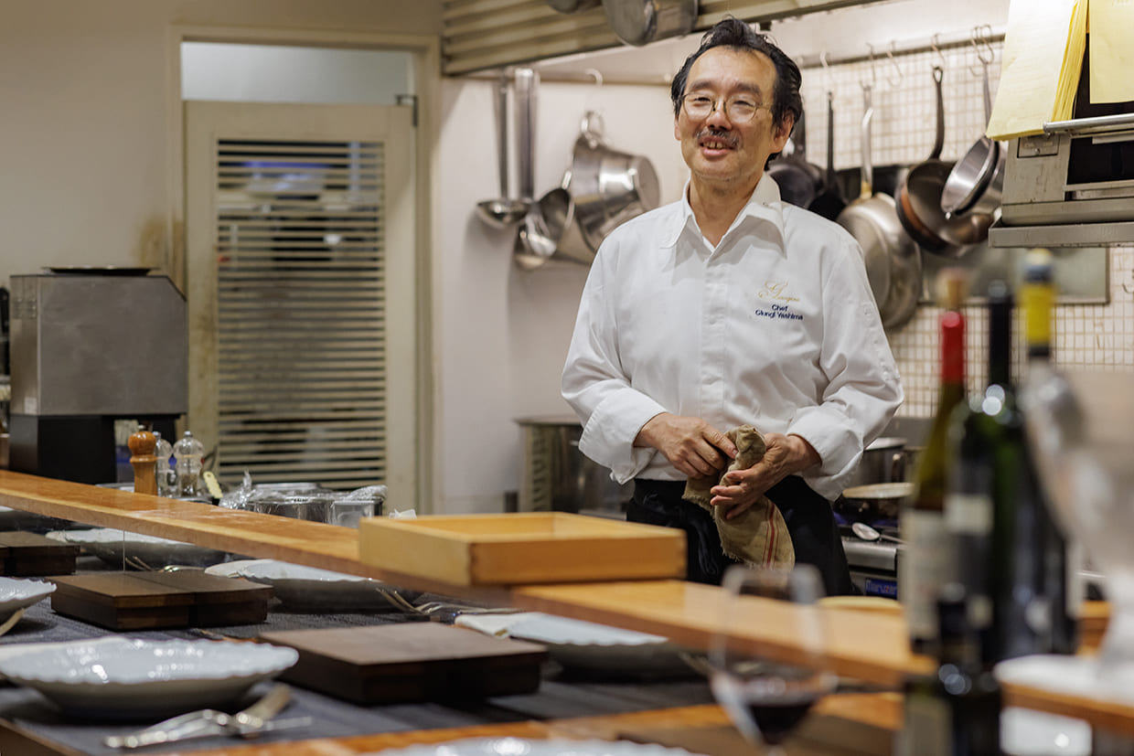 『ジュンジーノ』の八島シェフ