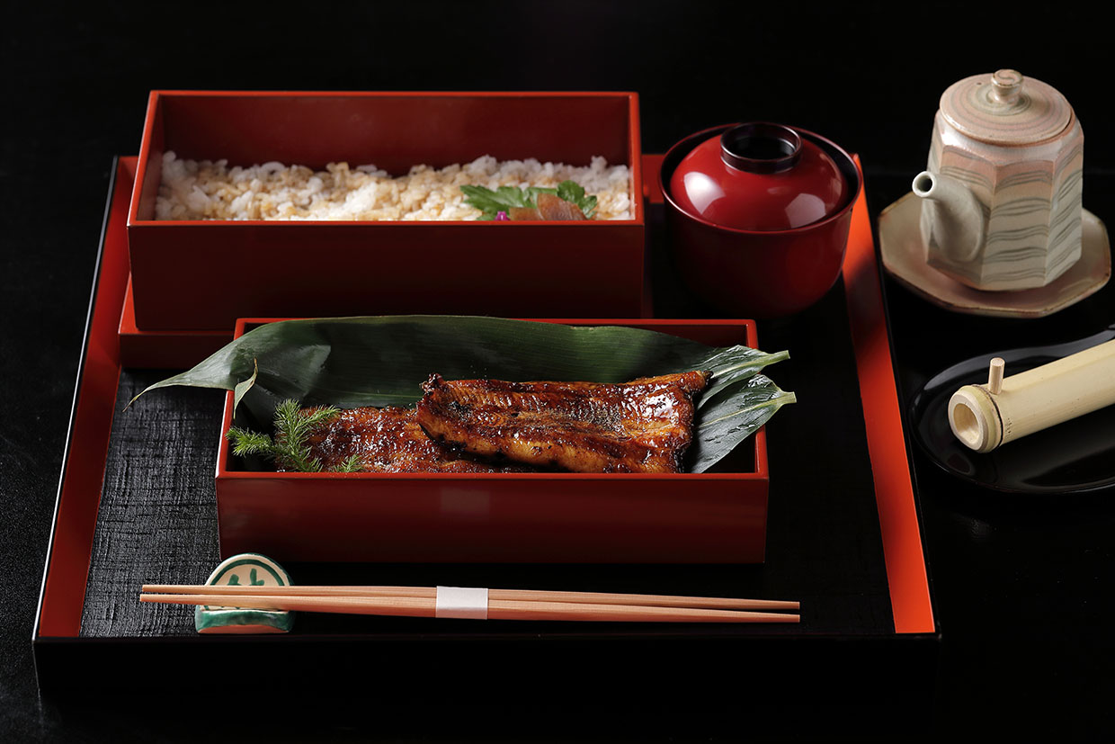 『たん熊北店 本店』鰻御膳の鰻蒲焼