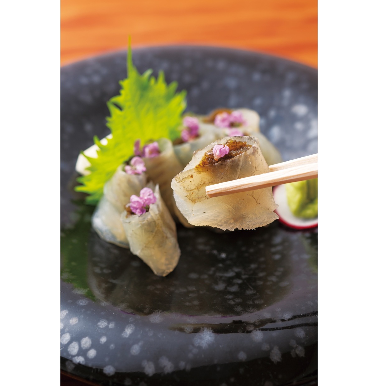 『魚菜 きし』の白身の昆布〆