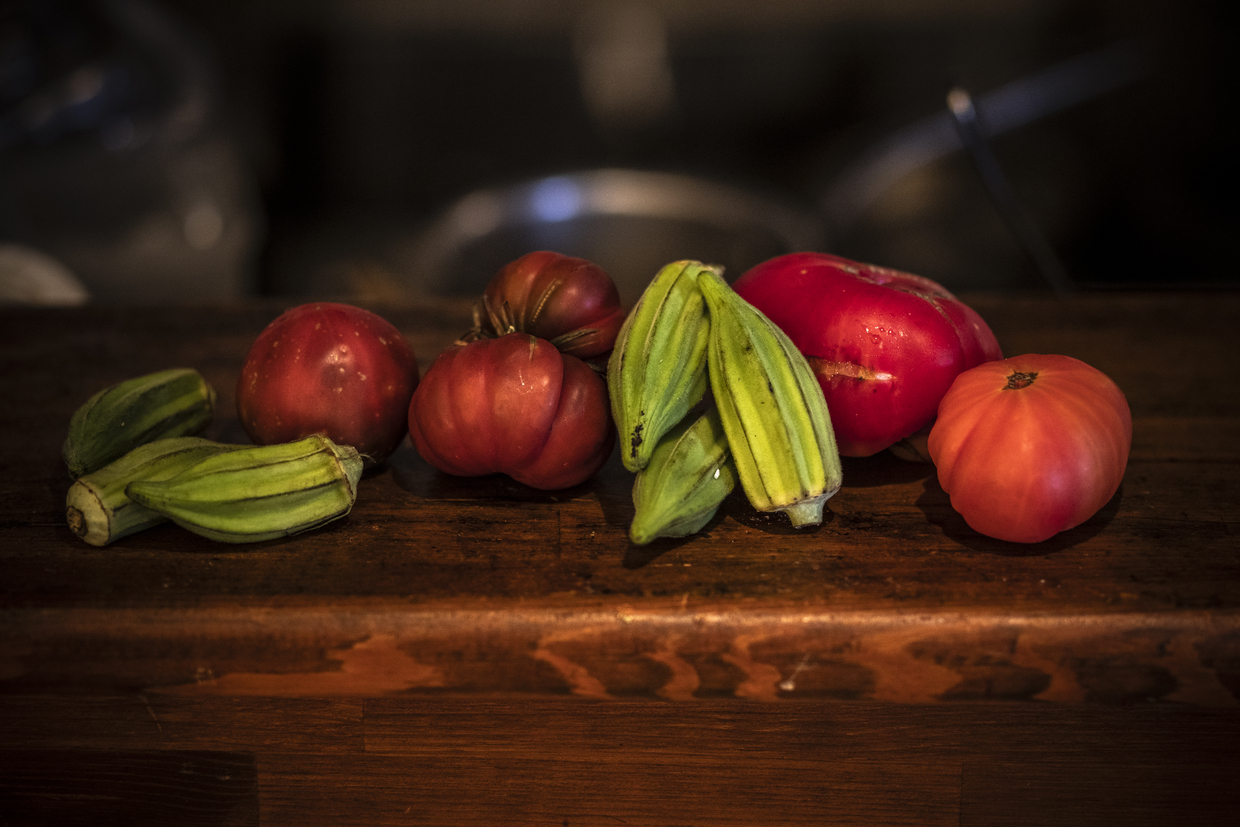 『Trattoria piccola sicilia』島袋君のワイルド野菜