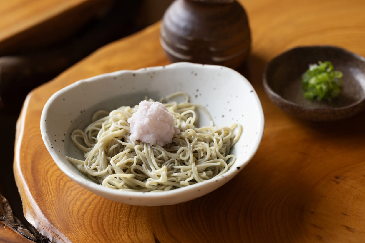 京都『無国籍蕎麦会席 拓朗亭』おろし蕎麦