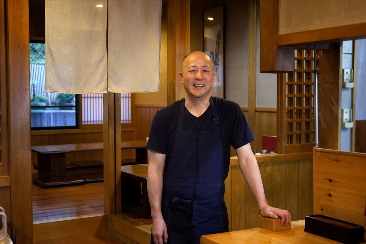 『清九郎』店主の柳谷孝至さん