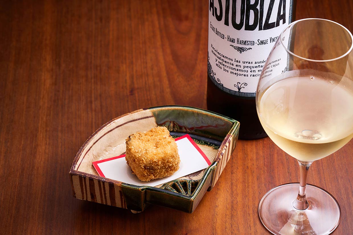 「おく」鰻のコロッケ