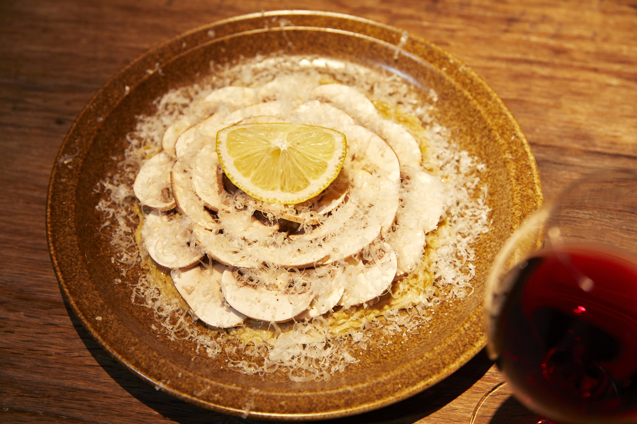 マッシュルームのオムレット