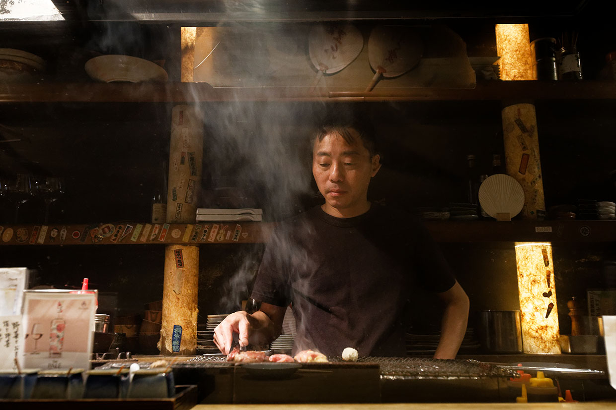 『うずら屋京都』店内