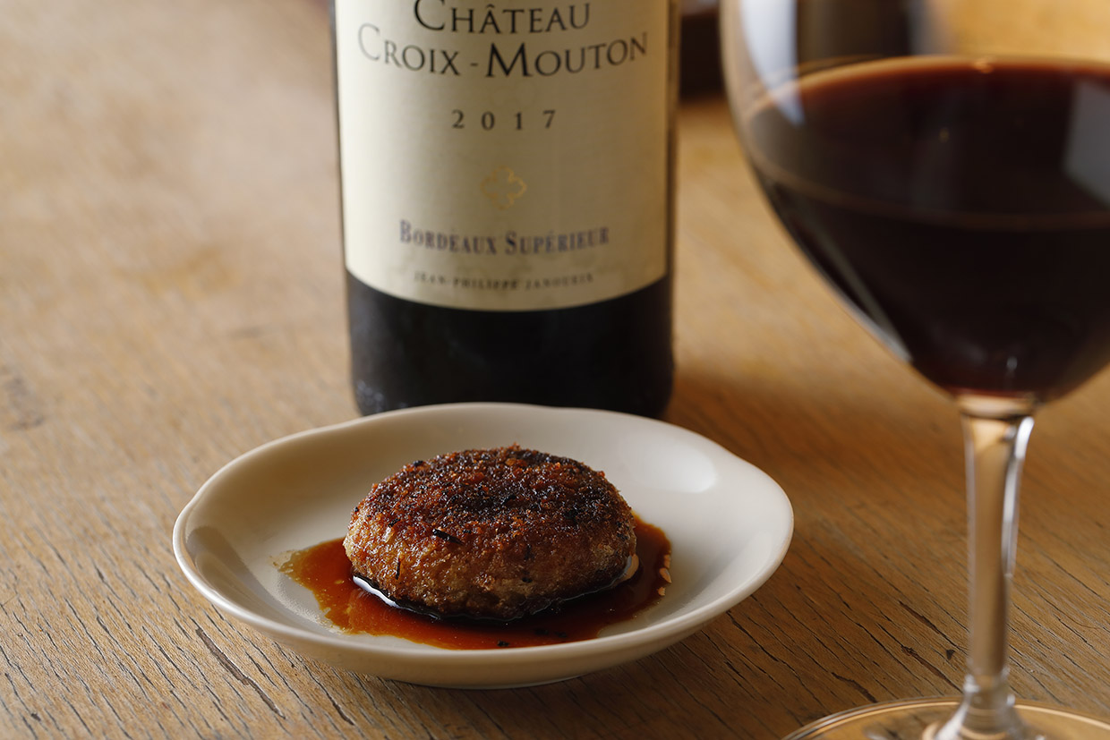 『うずら屋京都』のフォアグラつくね