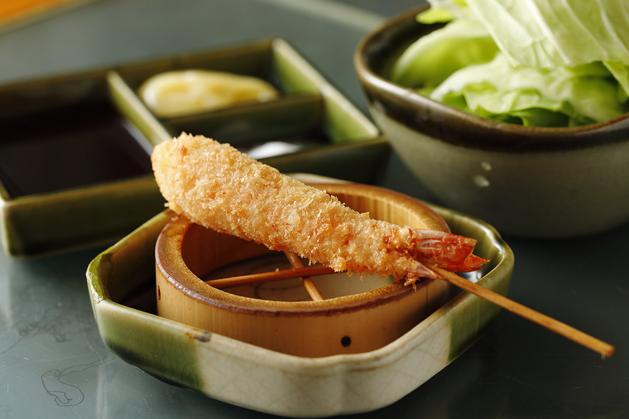 『串幸』のエビ