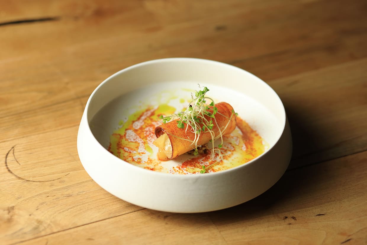 『アズーニ』のサツマイモのカンノーリ