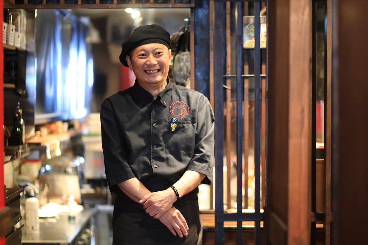 『レサンス. ベー』宮狹シェフ