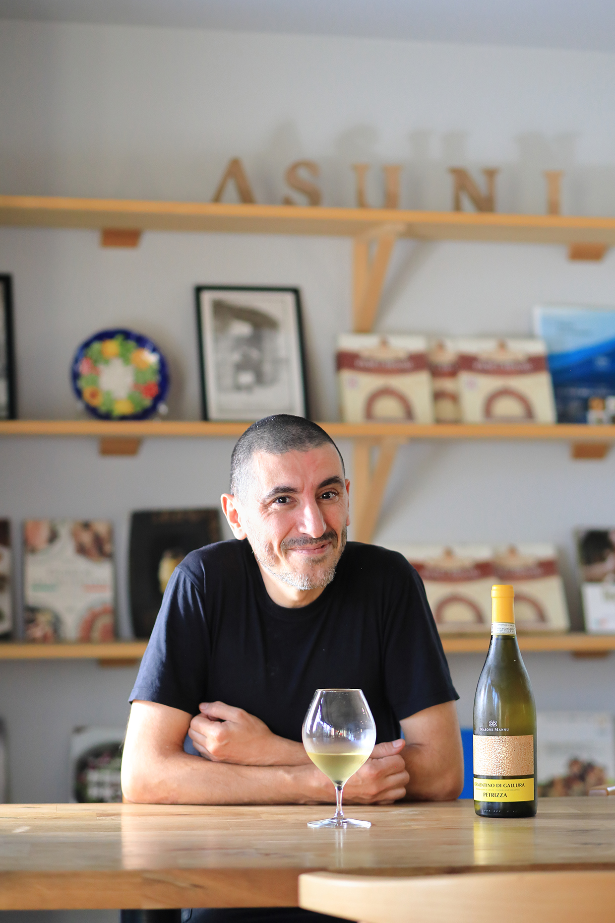 『アズーニ』のマリオシェフと奥様