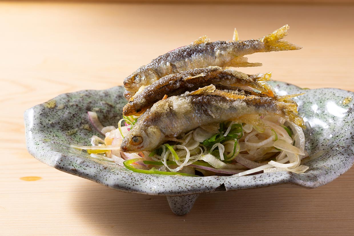 「喜幸」のハエのなんばん漬