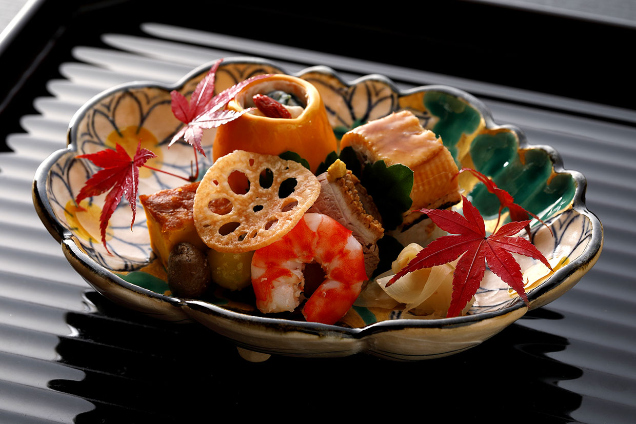 『京料理 清和荘』昼会席の八寸