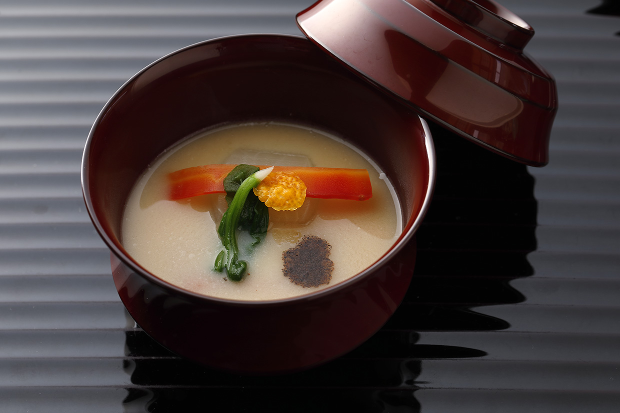 『京料理 清和荘』昼会席の煮物碗