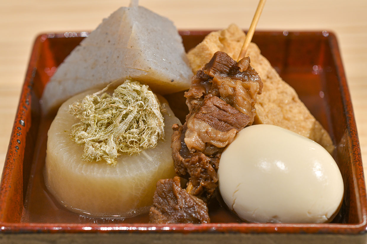 『鳥取酒肴』のあごだしおでん