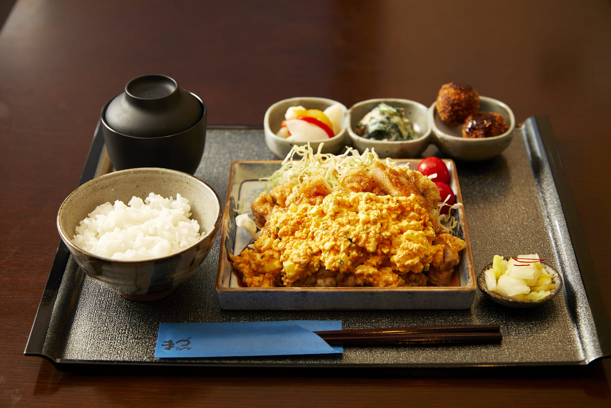 大阪・箕面『ごはんや まつ』チキン南蛮定食
