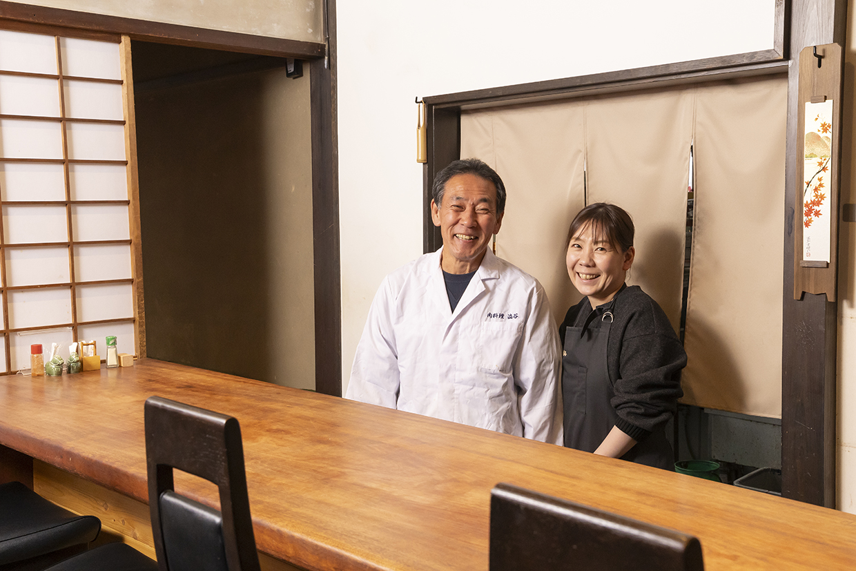 『肉料理 澁谷』の澁谷さん親子