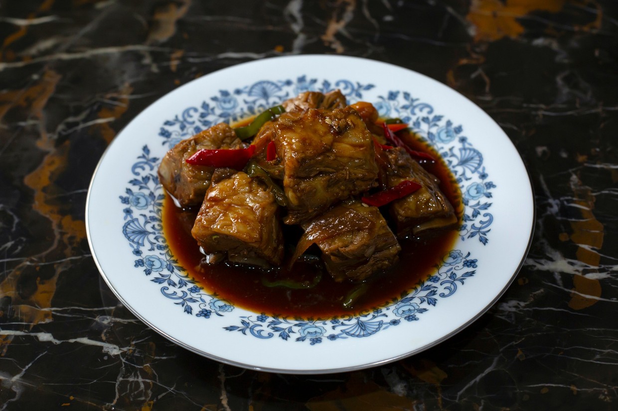 祥龍別邸のハルビン風スペアリブ