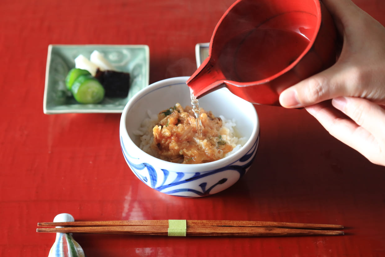 大阪・箕面『天麩羅うえの』天茶